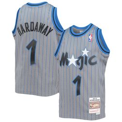 Youth Orando Magic Penny Hardaway Mitchell & Ness 1994-95 Hardwood Classics Swingman Gray Reload Jersey